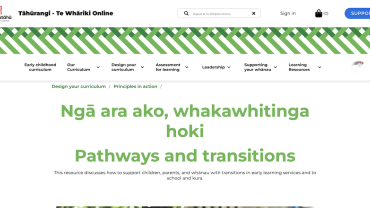 Pathways and Transitions